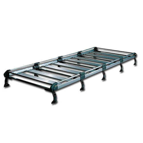 ■TUFREQ ルーフキャリア ハイエースワゴン TRH200系 ミドルルーフ・ワイドボディ用/Hシリーズ 長さ：超ロング HH651B+