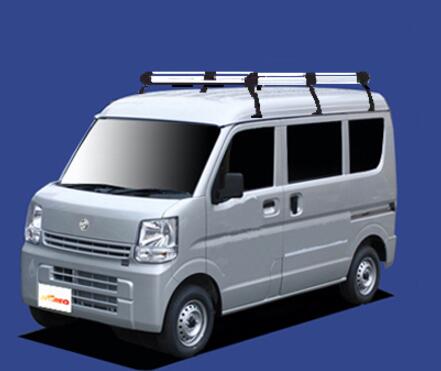 ★TUFREQ ルーフキャリア NV100クリッパー DR17V ハイルーフ用/Hシリーズ 長さ：ロング HH437A+