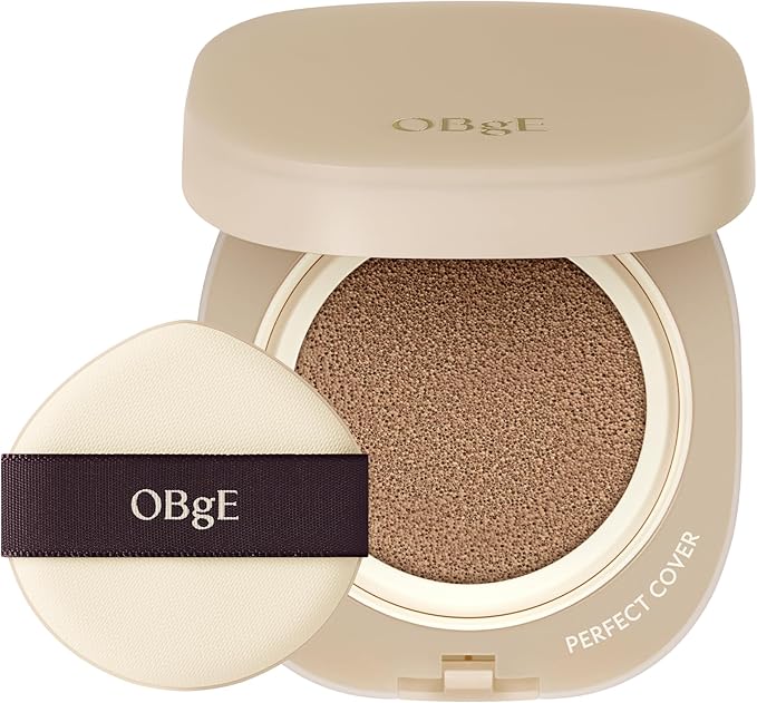 乐天商城 - 【国内発送】オブジェ OBGEメンズ パーフェクトカバークッション #アイボリー#ベージュ#サンドSPF50+ / PA++++　[ クッションファンデーション ]