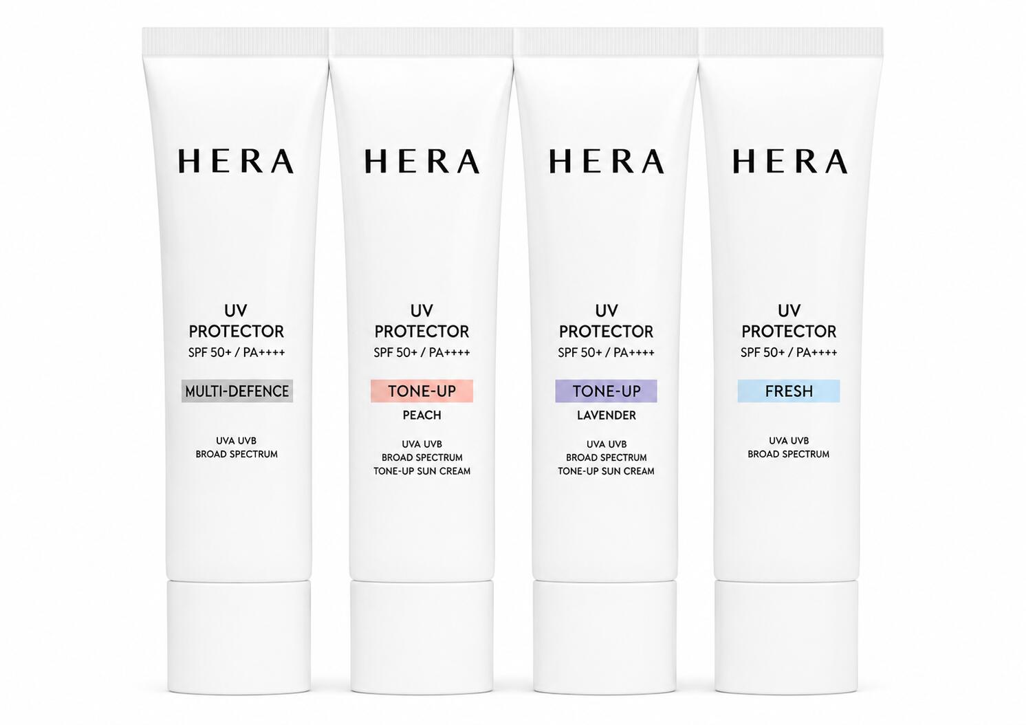 NEW【国内発送】ヘラ HERA UVプロテクター 　マルチディフェンス / トーンアップ P ピーチ / トーンアップ L ラベンダー/ フレッシュ 【4種】50ml　SPF50+/PA++++※消費期限 2029年以降　日焼け止めクリーム