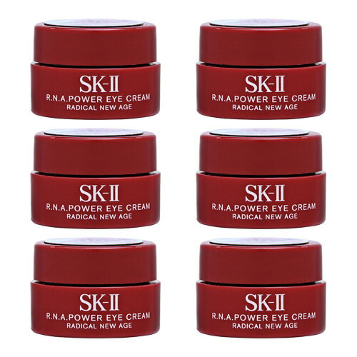 【ミニサイズ】SK-II エスケーツー sk2R.N.A.パワーアイクリームラディカルニューエイジ 15g　(2.5gx6個)[ アイケア・アイクリーム ]【ゆうパケットOK】マックスファクター