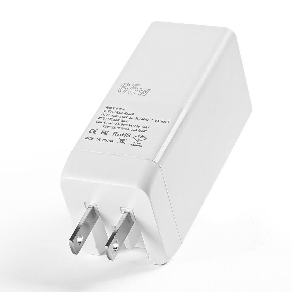 PD65WŴ c usb type-c ޤ 󥻥 å  ѥ ťץ ® ® USB AC...