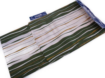 CANOA よろけ縞模様男物浴衣(LLサイズ)(抹茶)【新品】