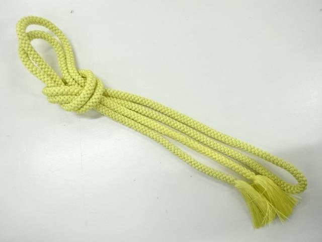 正絹　手組み帯締め【リサイクル】【中古】【着】(prc)