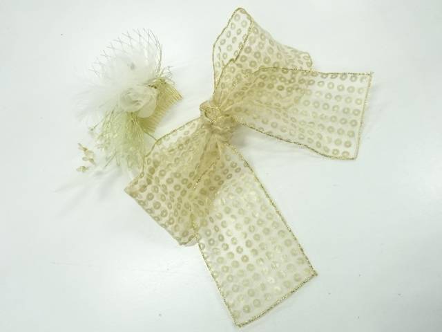 花髪飾り・リボンセット【リサイクル】【中古】【着】(prc)【sp_off】