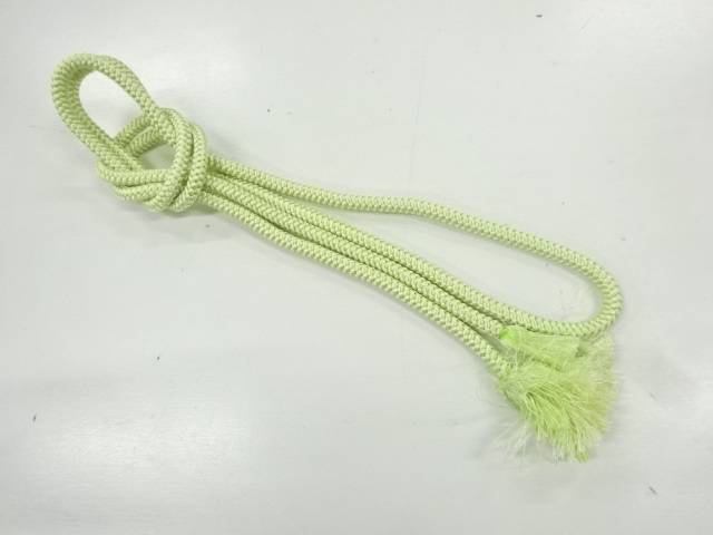 正絹　手組み帯締め【リサイクル】【中古】【着】(prc)