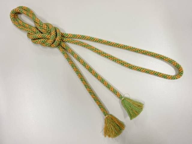 正絹　手組帯締め【リサイクル】【中古】【着】(prc)