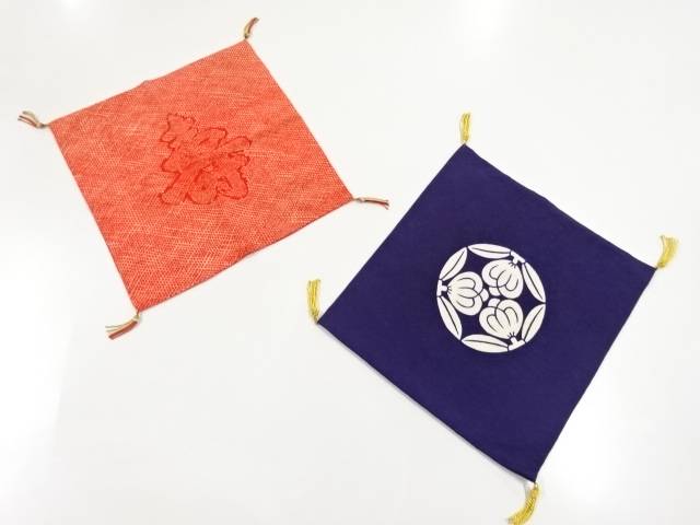 袱紗2点セット【アンティーク】【中古】【着】(prc)