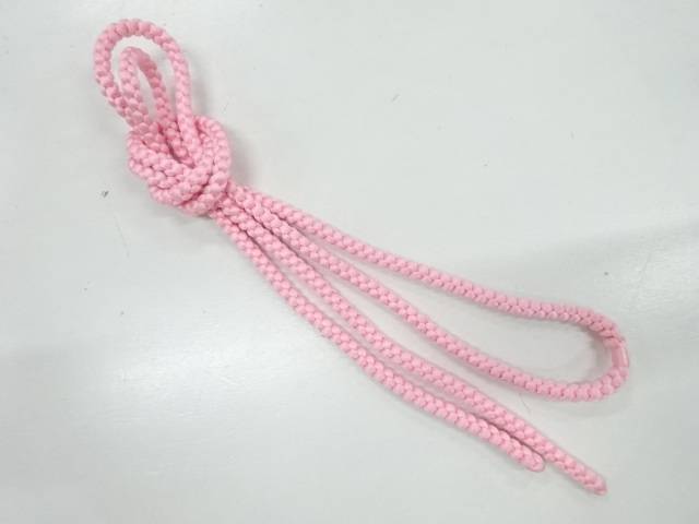 正絹　手組み帯締め【リサイクル】【中古】【着】(prc)