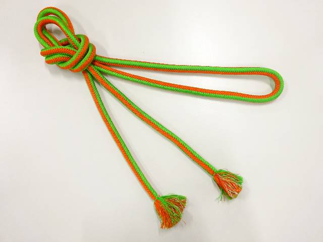 正絹　手組帯締め【リサイクル】【中古】【着】(prc)