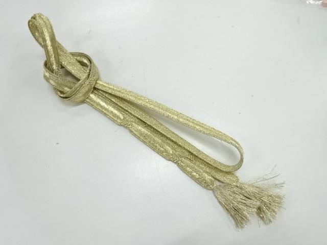 正絹　手組み帯締め【リサイクル】【中古】【着】(prc)