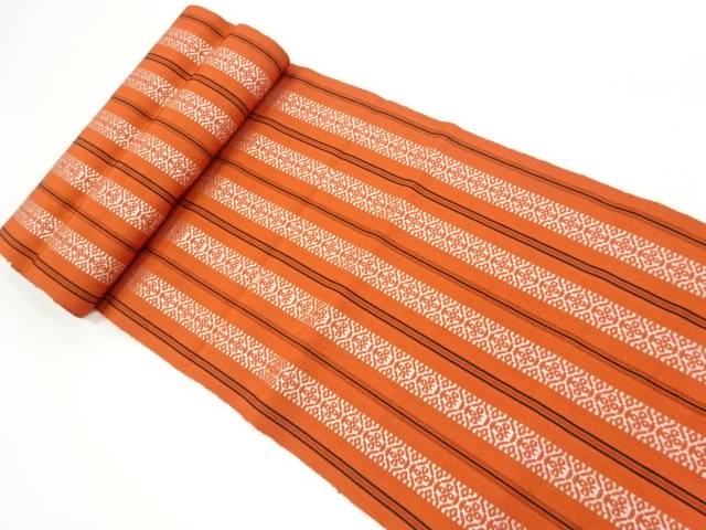 博多八寸帯地反物【アンティーク】【中古】【着】(prc)