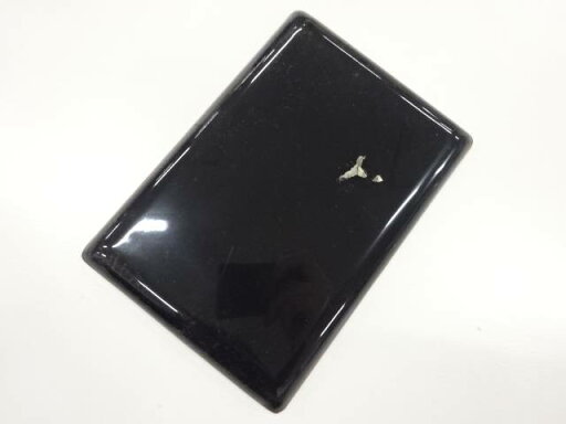 リサイクル 家紋入り切手盆【Pnt】 リサイクル 家紋入り切手盆【Pnt】