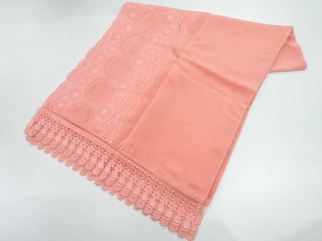 ビロードレース花模様ショール【リサイクル】【中古】【着】【sp_off】