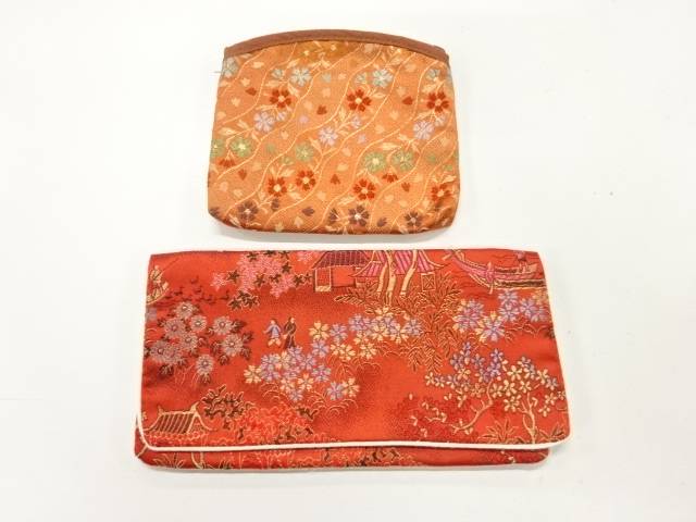 札入れ・ティッシュポーチセット【リサイクル】【中古】【着】