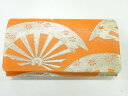 源氏車模様織出し和装バッグ【アンティーク】【中古】【着】