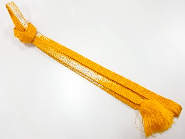 リサイクル　正絹　手組帯締め【Pnt】