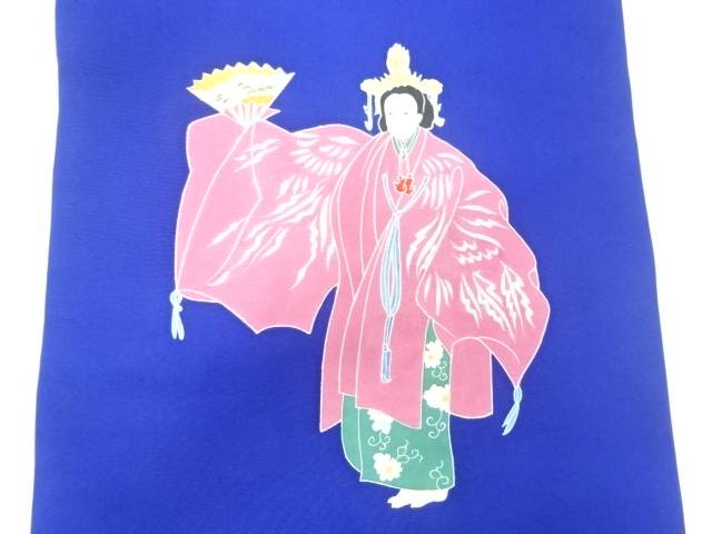 アンティーク　塩瀬能模様名古屋帯【Pnt】