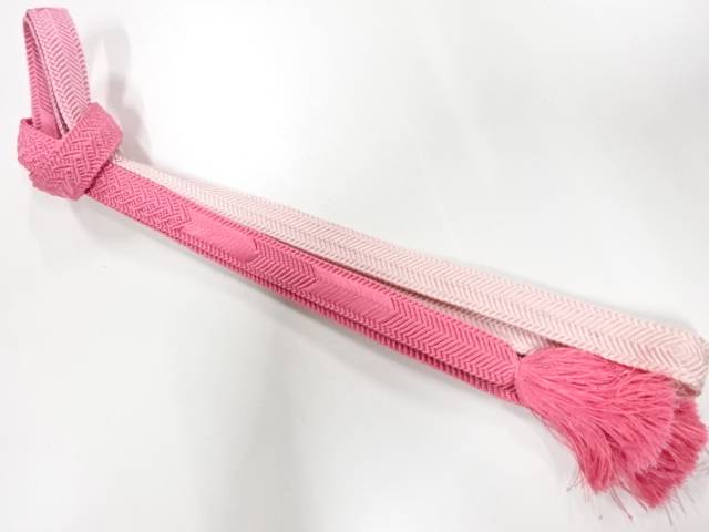 正絹　手組帯締め【リサイクル】【中古】【着】【sp_off】