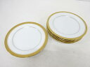 Noritake ゴールドリッジ プレート6枚セット(18センチ)【中古】【道】