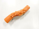 本珊瑚帯留め(6.25g)【アンティーク】【中古】【着】