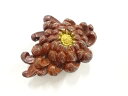 彫金帯留め【アンティーク】【中古】【着】