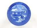 ROYAL COPENHAGEN イヤープレート 2005「Hons Christian Andersen House」(紙箱付)【中古】【道】