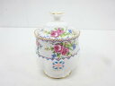 ROYAL ALBERT ペティットポイント ジャムポット【中古】【道】