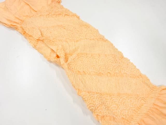 正絹　絞り帯揚げ【リサイクル】【中古】【着】【sp_off】