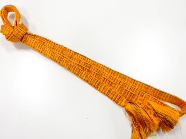 正絹　手組帯締め【リサイクル】【中古】【着】