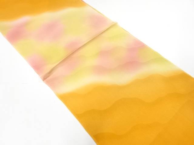 未使用品　正絹　帯揚げ【リサイクル】【着】