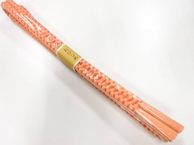 未使用品　正絹　手組帯締め【リサイクル】【着】