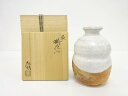 萩焼 大野孝晴造 掛花入【中古】【道】