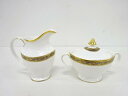 Royal Doulton ハーロウ ミルクポット&シュガーポットセット【中古】【道】