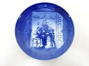 ROYAL COPENHAGEN イヤープレート 2000 「Trimming the Tree」【中古】【道】