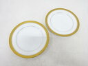 Noritake ゴールドリッジ プレート2枚セット(18センチ)【中古】【道】