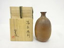 備前焼 清水政幸造 徳利【中古】【道】