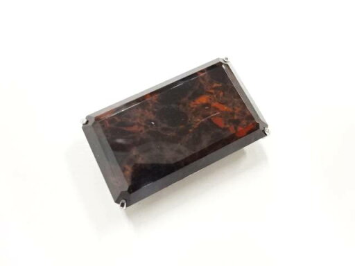 天然石帯留め【アンティーク】【中古】【着】 天然石帯留め【アンティーク】【中古】【着】