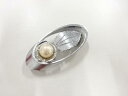 パール帯留め【アンティーク】【中古】【着】