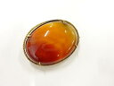 瑪瑙帯留め【アンティーク】【中古】【着】