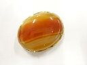 瑪瑙帯留め【アンティーク】【中古】【着】