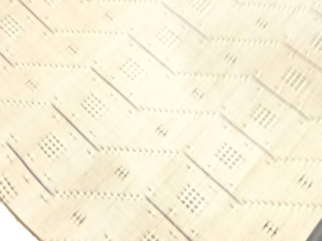 正絹　紬着尺反物【アンティーク】【中古】【着】