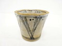 作家物 色絵湯吞【中古】【道】
