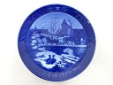 ROYAL COPENHAGEN ロイヤルコペンハーゲン The Sleigh Ride イヤープレート(1999)【中古】【道】