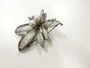 パール帯留め【アンティーク】【中古】【着】