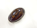 ドライフラワー帯留め【アンティーク】【中古】【着】