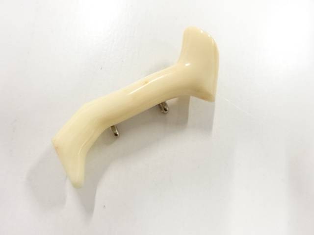 本珊瑚帯留め(約14.05g)【アンティーク】【中古】【着】