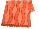 よろけ縞模様ショール【リサイクル】【中古】【着】