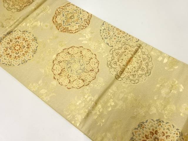 瑞金華文織出し袋帯【リサイクル】【中古】【着】