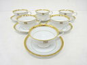 Noritake カップ&ソーサー 6客セット【中古】【道】